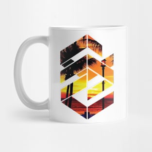 Geometric T-Shirt Mug